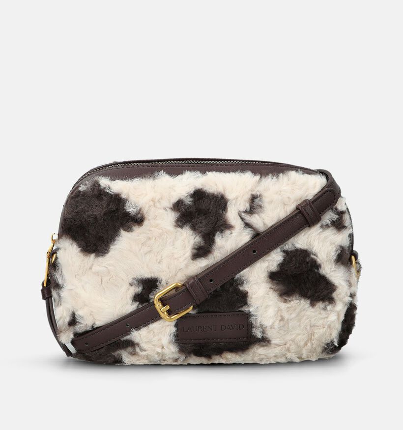 Laurent David Bruine Crossbodytas voor dames (381451)