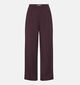Sisters Point Great Pantalon classique en Bordeaux pour femmes (371979)
