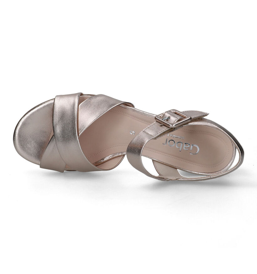 Gabor Comfort Gouden Sandalen voor dames (323290)