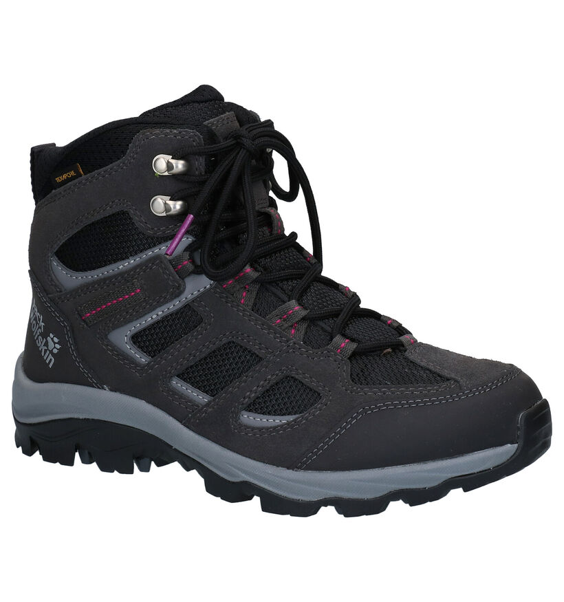 Jack Wolfskin Vojo 3 Texapore Grijze Wandelschoenen voor dames (302171) - geschikt voor steunzolen