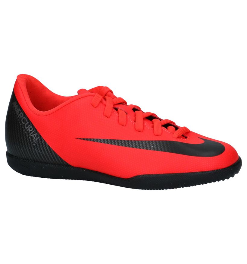 Nike Vapor Chaussures de foot en Rouge en textile (235579)