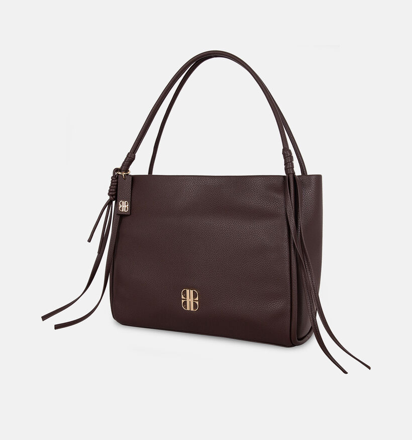 Laurent David Donkerbruine Schoudertas voor dames (381530)