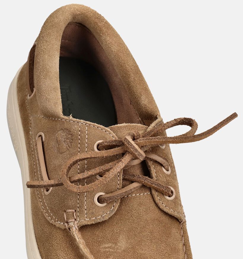 Timberland Portofino Pier Donkerbeige Bootschoenen voor heren (369222) - geschikt voor steunzolen