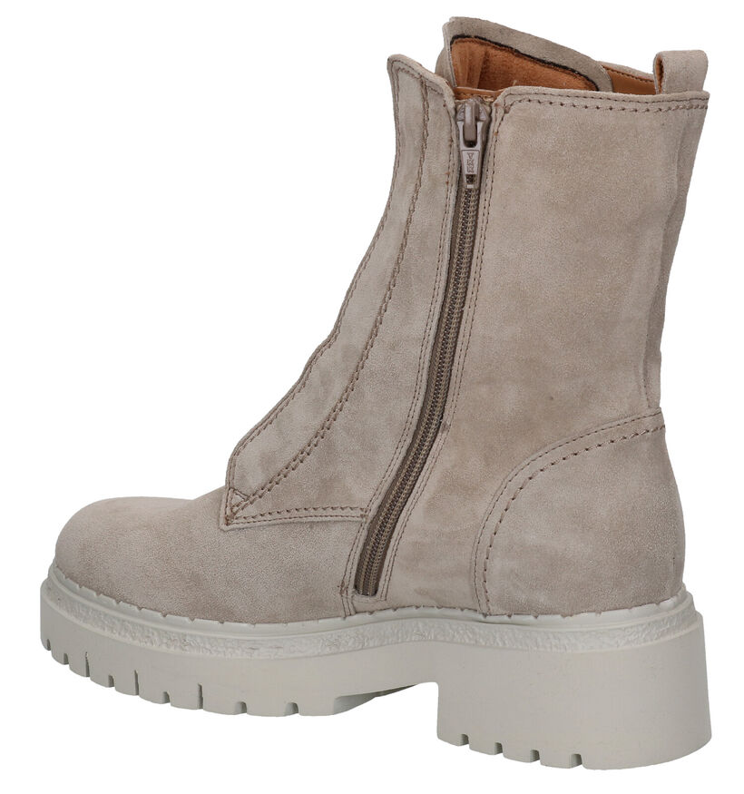 Gabor OptiFit Bottines en Taupe pour femmes (297391) - pour semelles orthopédiques