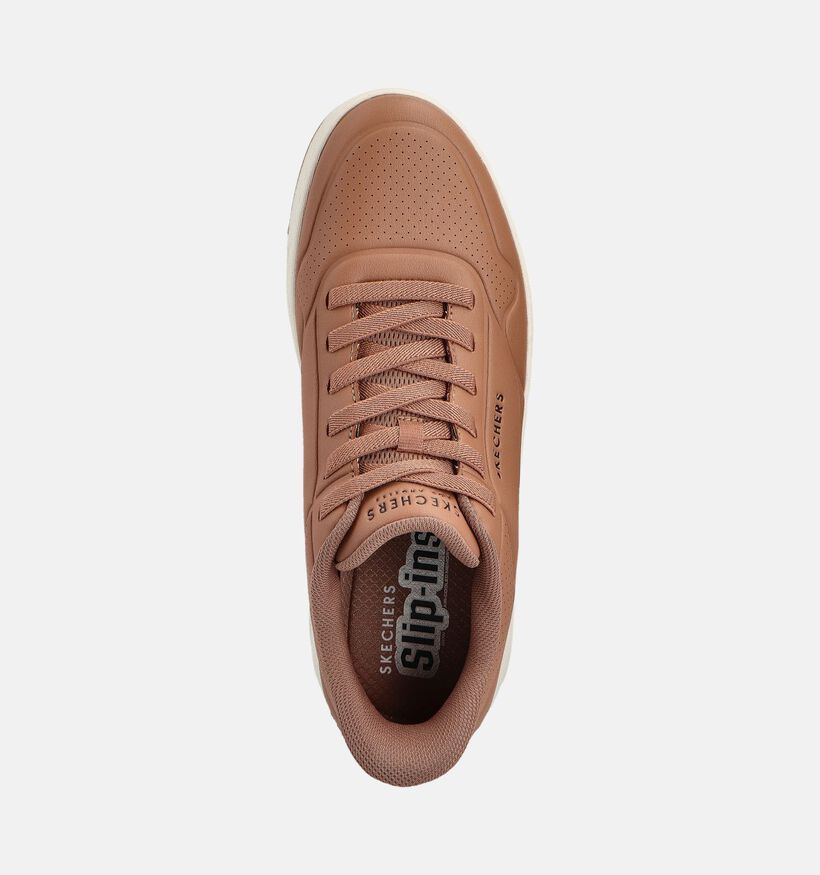Skechers Uno CTL Laying Low Baskets en Cognac pour hommes (362170) - pour semelles orthopédiques