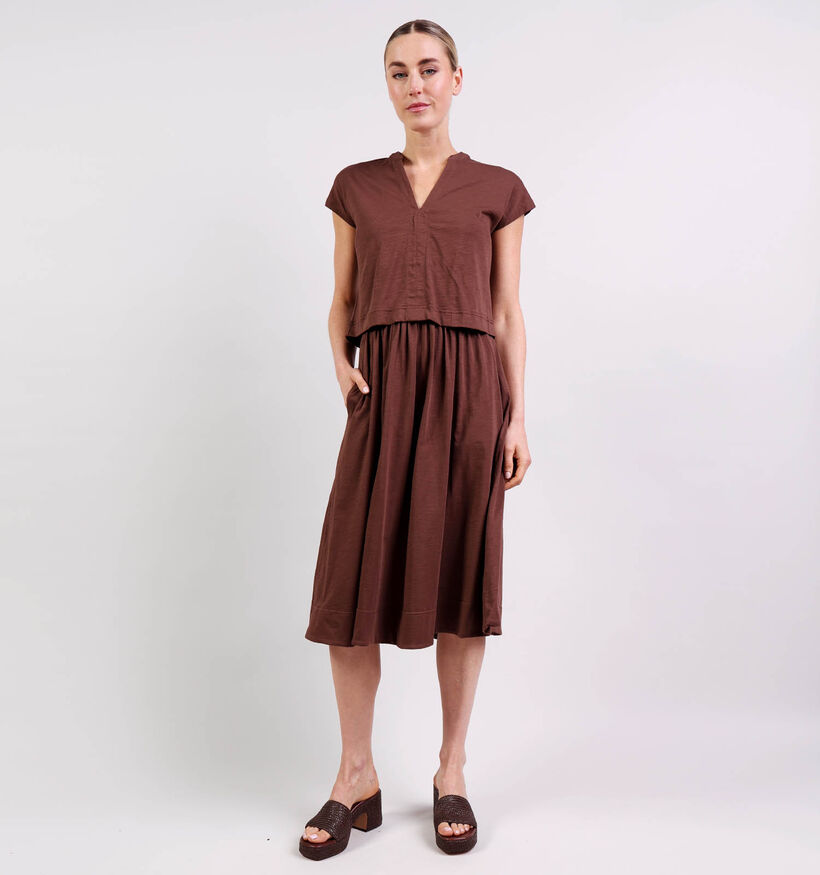 The Shirt Project Bruine Blouse voor dames (376284)