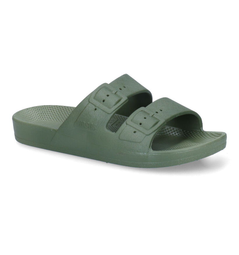 Freedom Moses Cactus Groene Slippers in kunststof (307541)