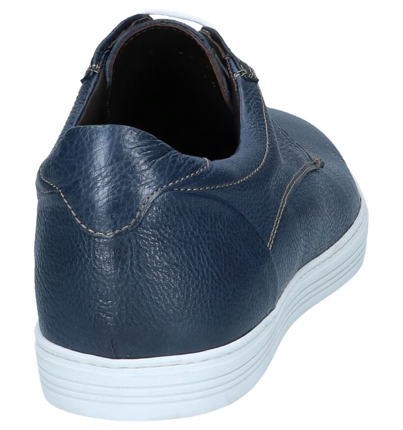 Ambiorix Chaussures basses en Bleu foncé en cuir (240449)