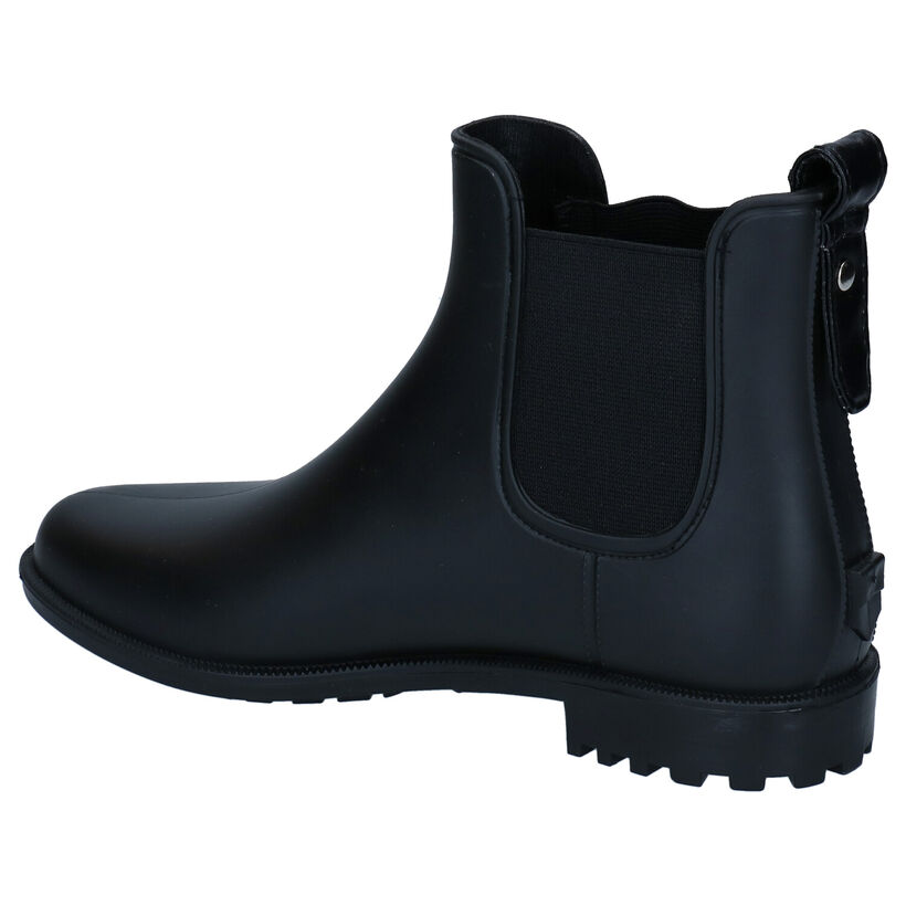 Xplor Charlene Bottes de pluie en Noir pour femmes (292546) - pour semelles orthopédiques