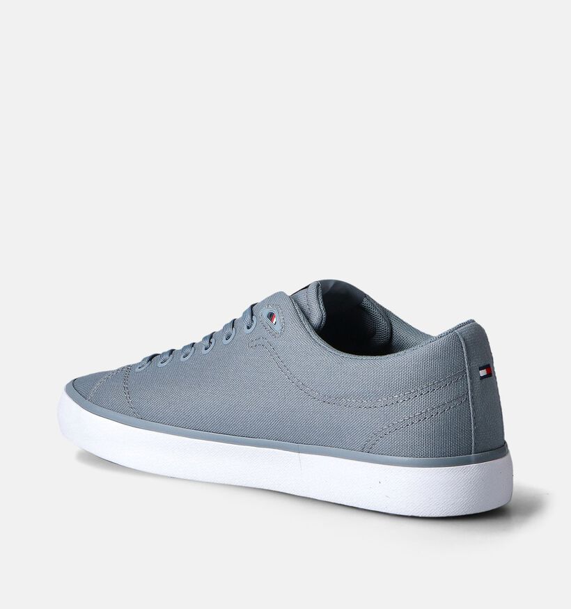 Tommy Hilfiger Grijze Canvas Veterschoenen voor heren (352834) - geschikt voor steunzolen