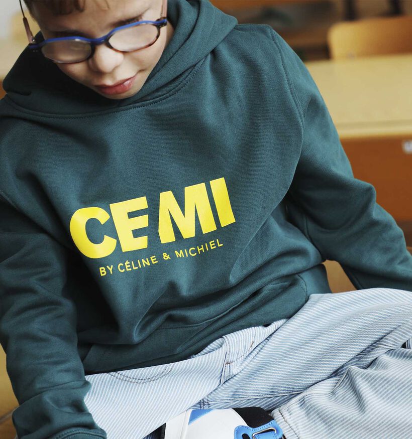 CEMI Mini Cruiser Sweatshirt en Vert pour filles, garçons (346548)