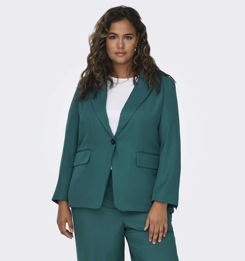 Only Carmakoma New Frey Blazer en Vert pour femmes (342984)