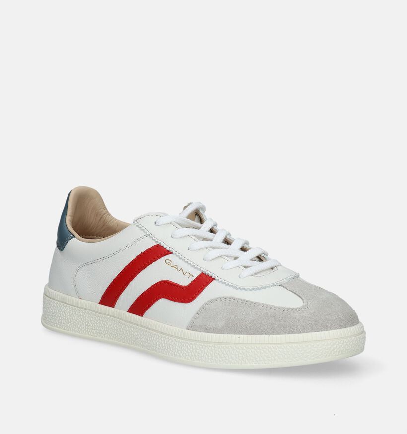Gant Cuzima Witte Sneakers voor dames (338597) - geschikt voor steunzolen