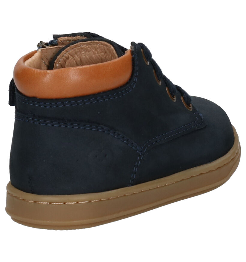 Shoo Pom Bouba Zip Desert Blauwe Schoentjes in nubuck (288579)