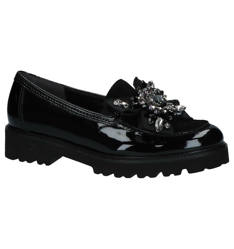 Gabor Mocassins en Noir en cuir (231252)