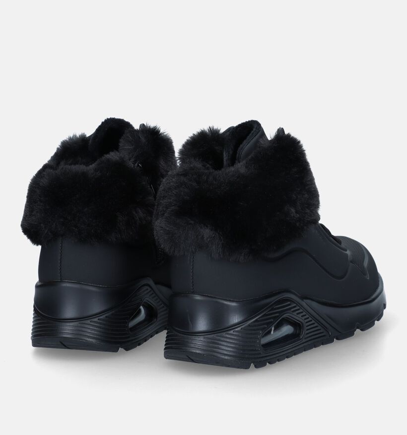 Skechers Uno Baskets en Écru pour filles (345253)