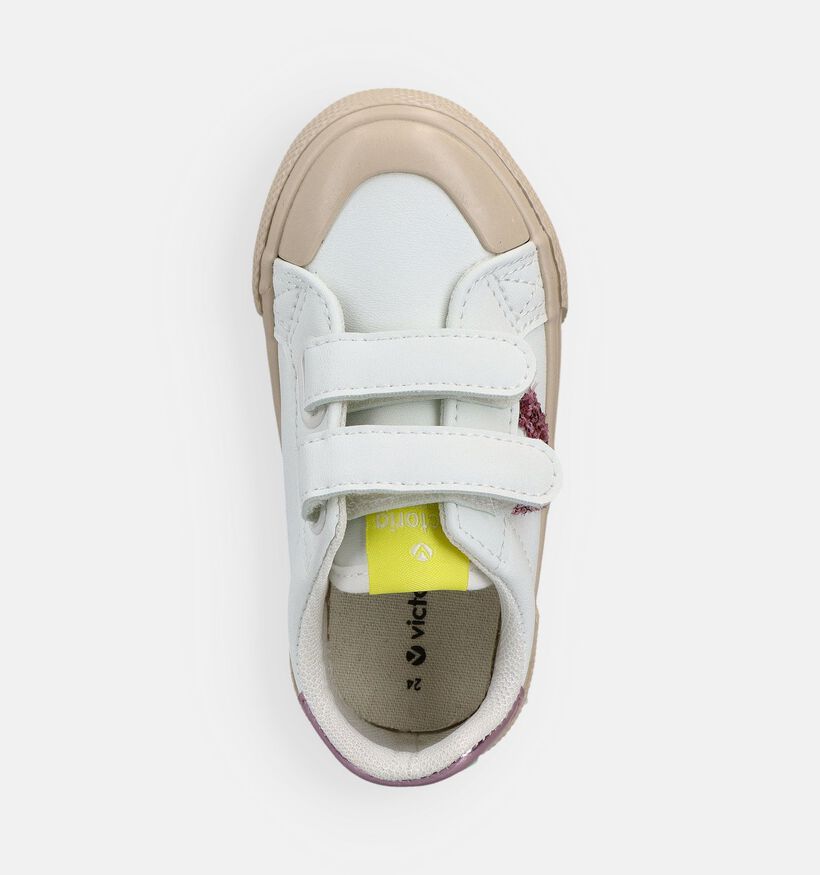 Victoria Witte Lage Sneakers voor meisjes (370996) - geschikt voor steunzolen