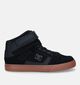 DC Shoes Pure High Top Baskets de skate en Noir pour garçons (326850)