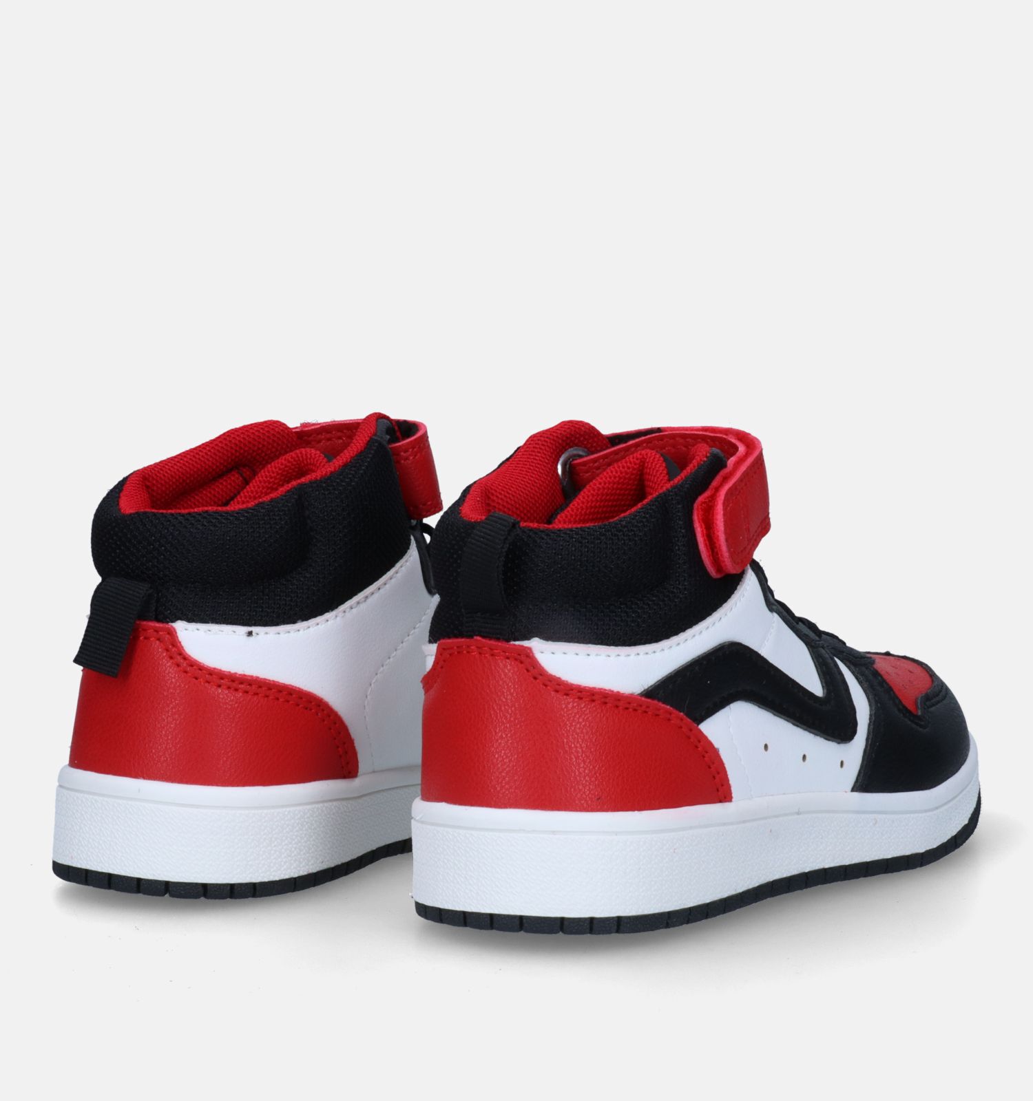 Rode hoge outlet sneakers heren