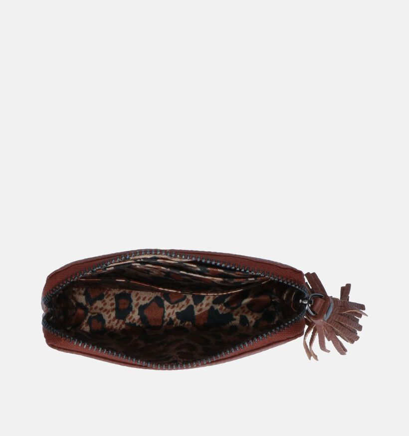 Euro-Leather Cognac Portemonnee voor dames (365192)