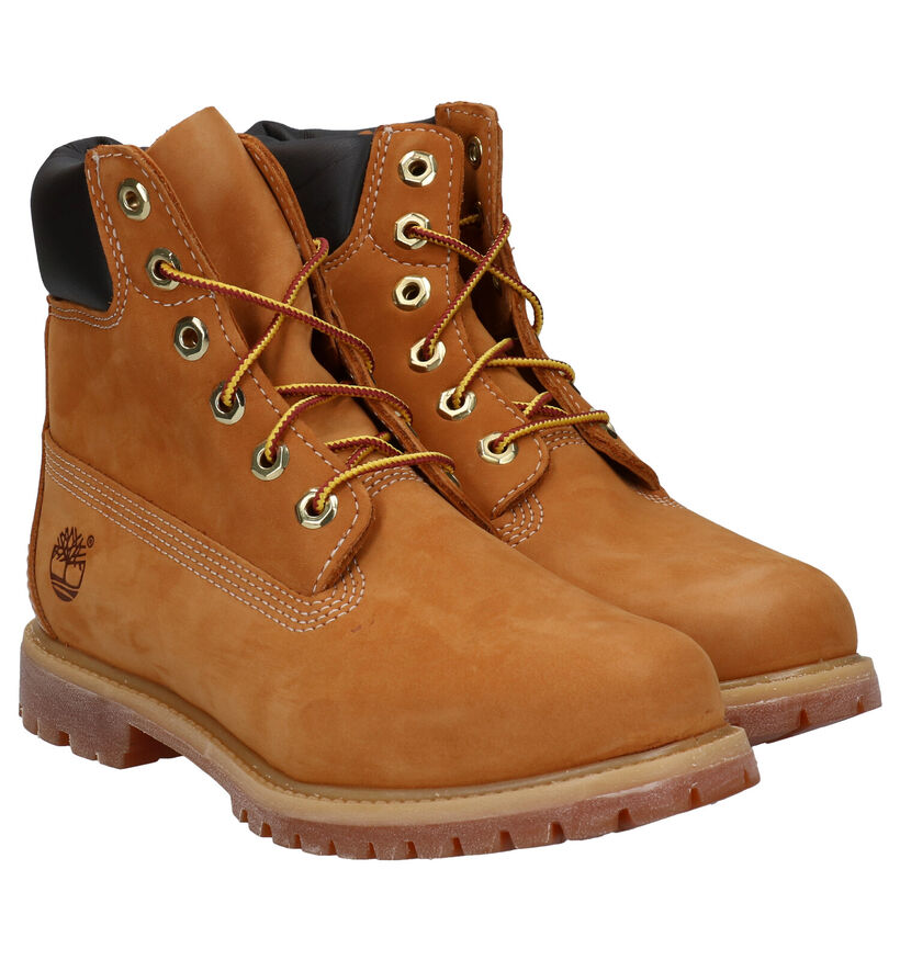 Timberland 6 Inch Premium Bruine Boots voor dames (294344) - geschikt voor steunzolen