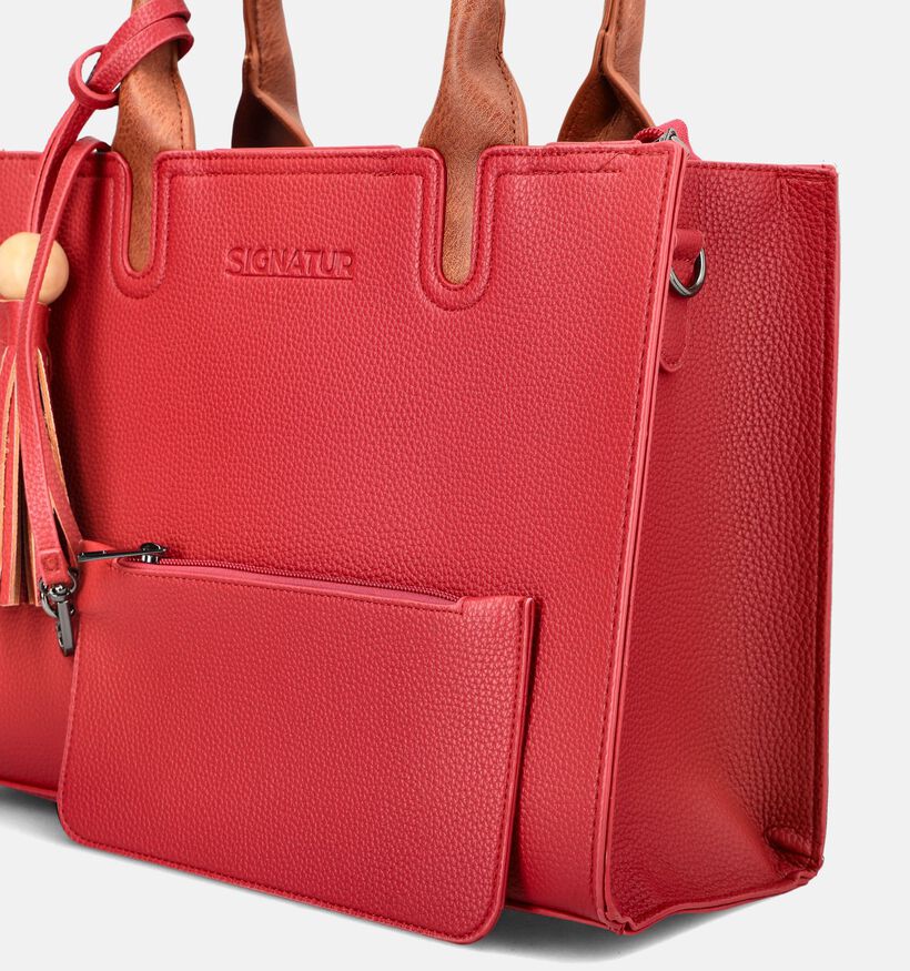 Signature Rode Handtas voor dames (381180)