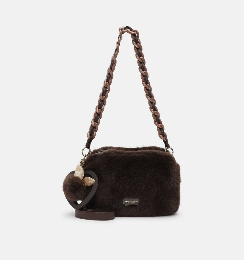 Tamaris Marijana Donkerbruine Schoudertas voor dames (378809)