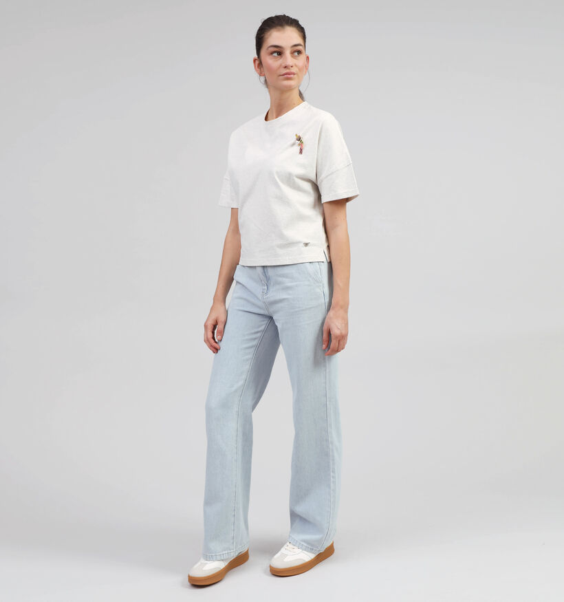 Orfeo Clara T-shirt en Écru pour femmes (358540)