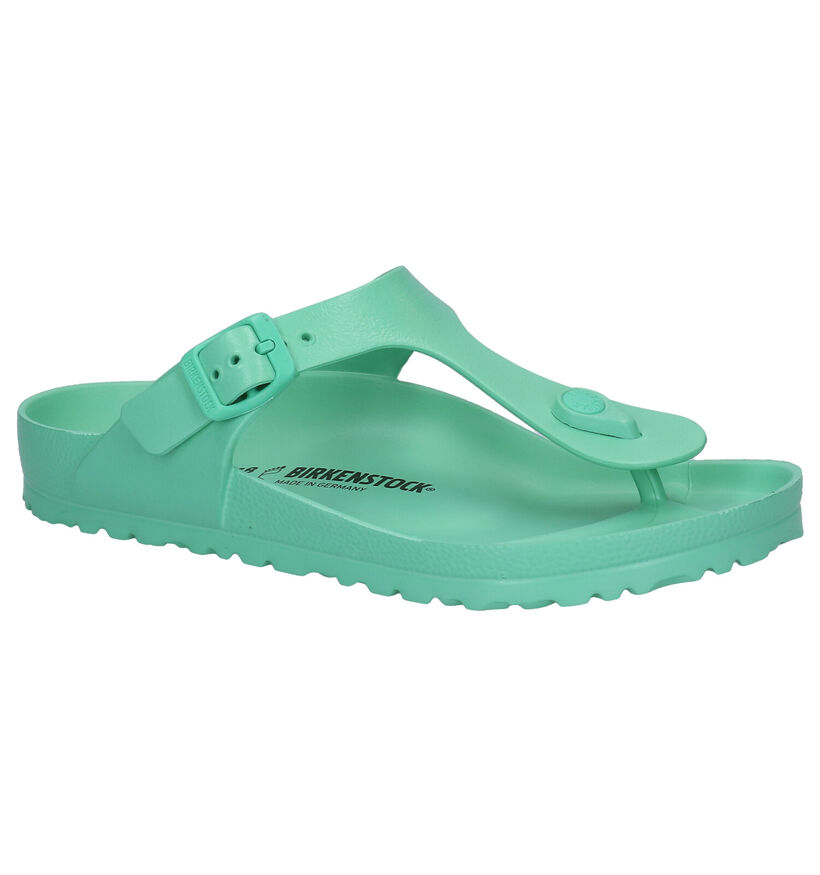 Birkenstock Gizeh Tongs en Vert en synthétique (286433)