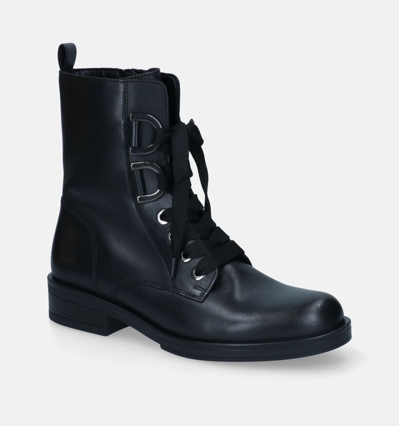 Gabor Best Fitting Bottines en Noir pour femmes (315255) - pour semelles orthopédiques