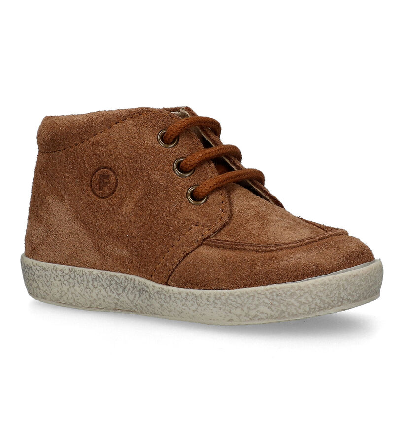 Falcotto Ostrit Chaussures pour bébé en Cognac pour filles, garçons (332185) - pour semelles orthopédiques