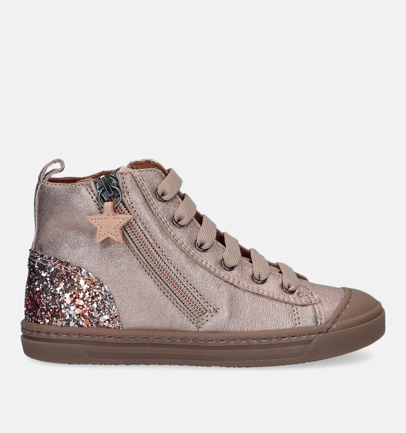 FR by Romagnoli Rose gold Hoge schoenen voor meisjes (330301) - geschikt voor steunzolen