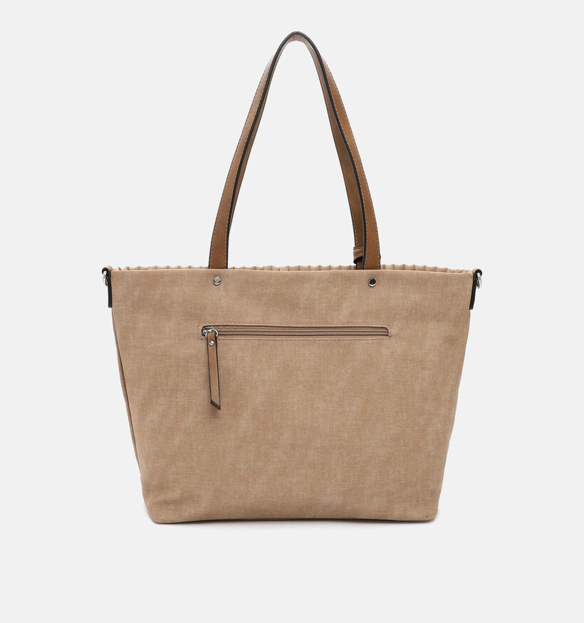 Emily & Noah Nathalie Taupe Shopper voor dames (331297)