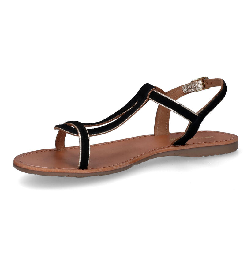 Les Tropeziennes Habuc Zwarte Sandalen in nubuck (308558)