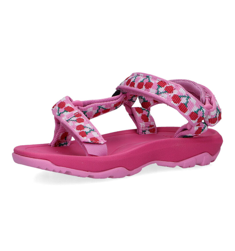 Teva Hurricane Roze Sandalen in stof (321863)
