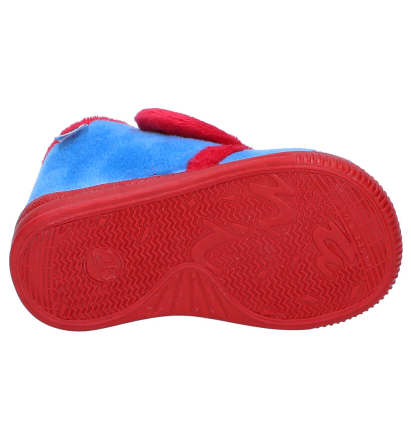 Ani Superman Pantoufles en Bleu pour garçons (300025)