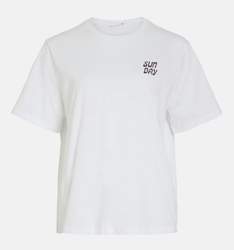 Vila Sage T-shirt en Blanc pour femmes (365585)