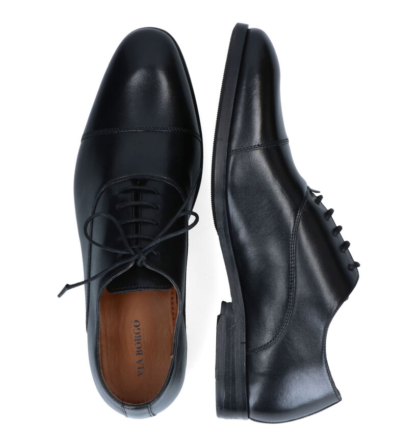 Via Borgo Chaussures classiques en Noir pour hommes (318039)