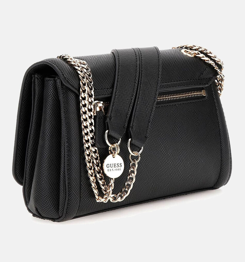 Guess Sac port&eacute; crois&eacute; en Noir pour femmes (365246)