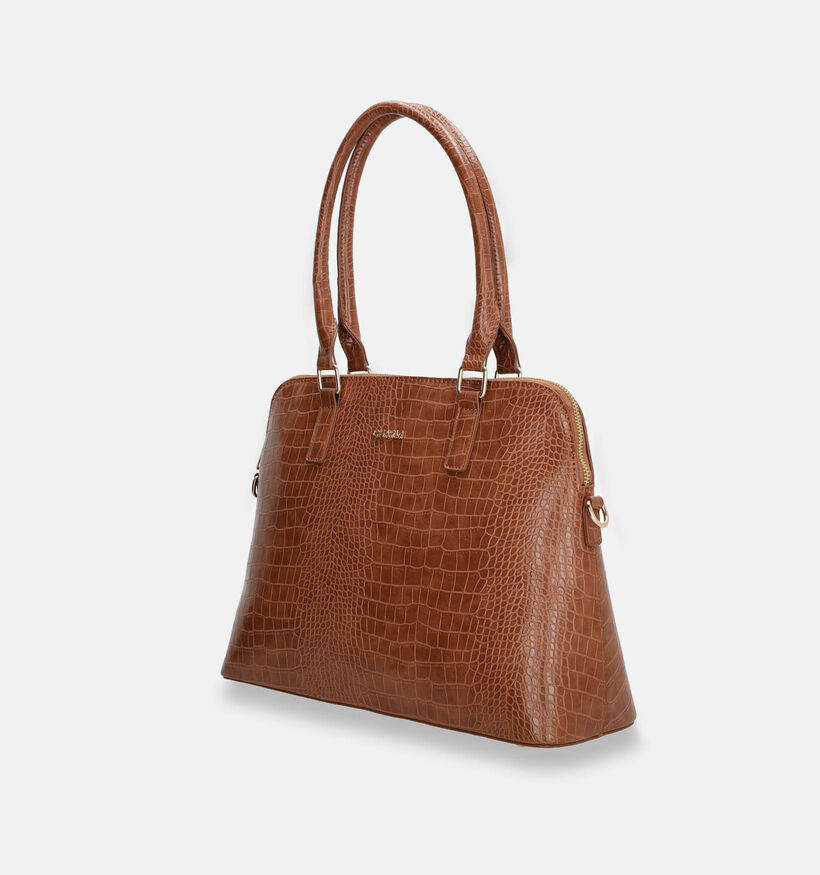 Charm London Midwood Blauwe Handtas met riem voor dames (333112)