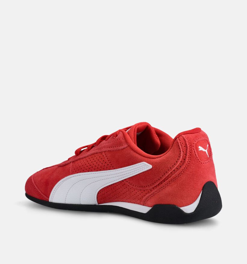 Puma Replication Rode Veterschoenen voor dames (366617) - geschikt voor steunzolen