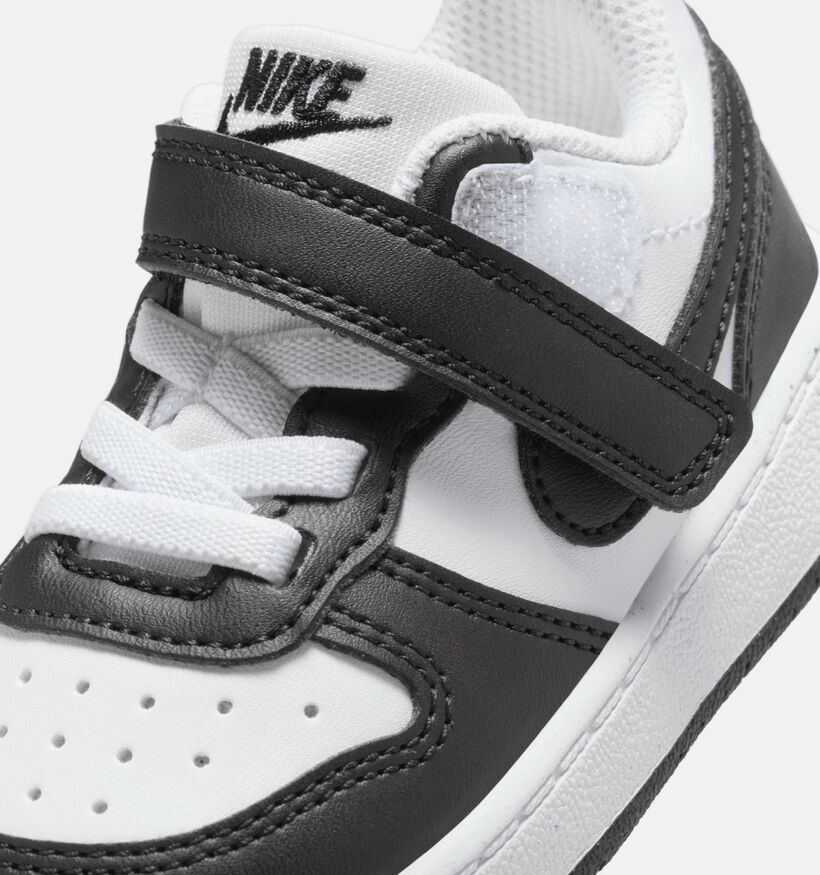 Nike Court Borough Low 2 Witte Sneakers voor jongens, meisjes (357235)