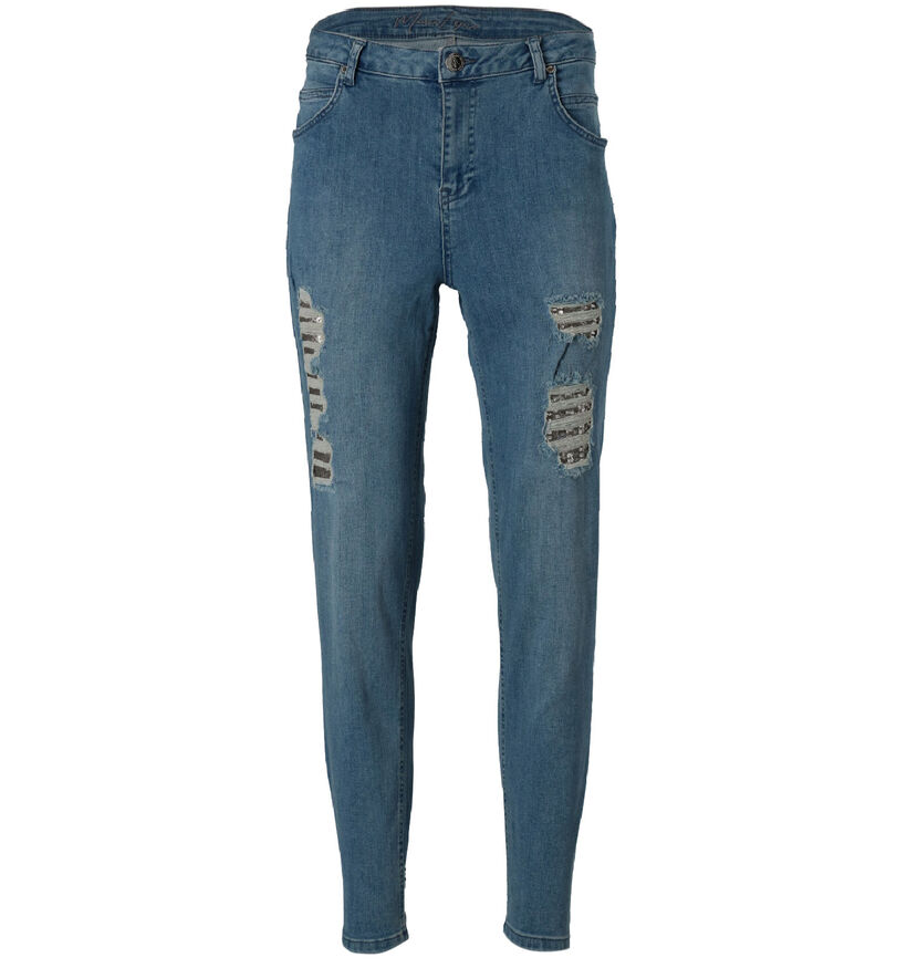 Maison Espin Jeans Straight Leg en Bleu (277960)