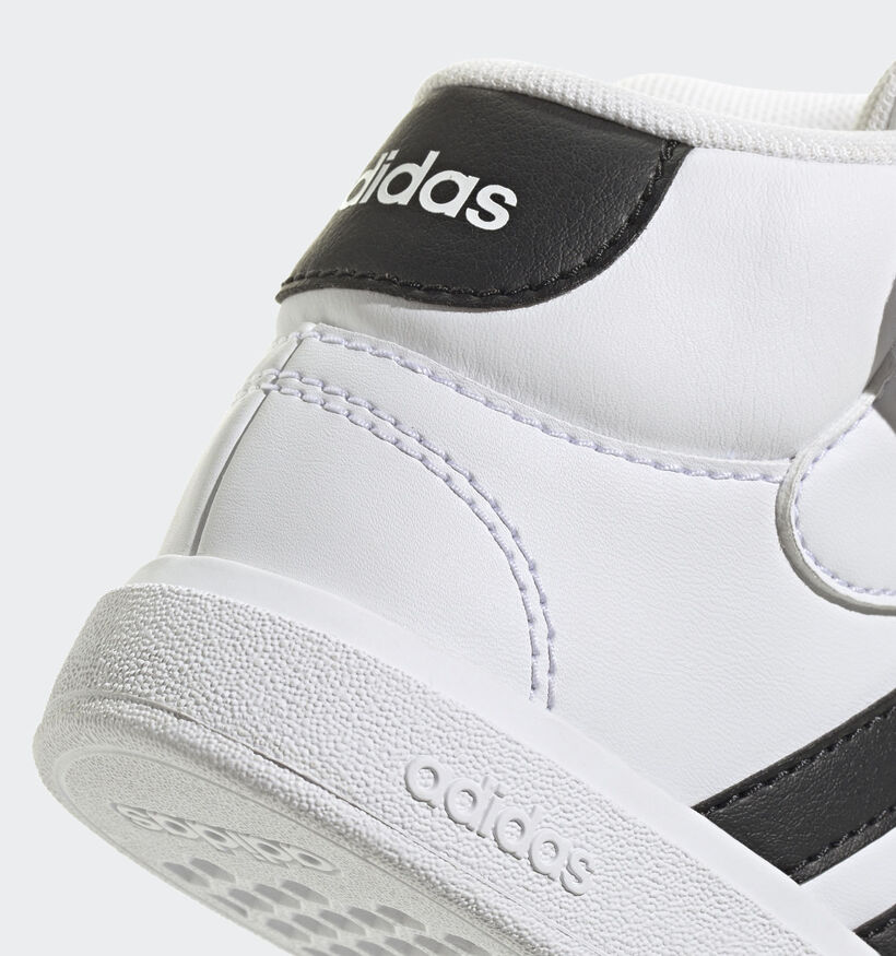 adidas Grand Court Mid K Witte Sneakers voor jongens, meisjes (343189)