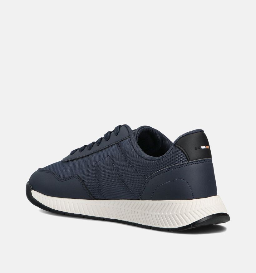 BOSS Titanium Donkerblauwe Sneakers voor heren (359095) - geschikt voor steunzolen