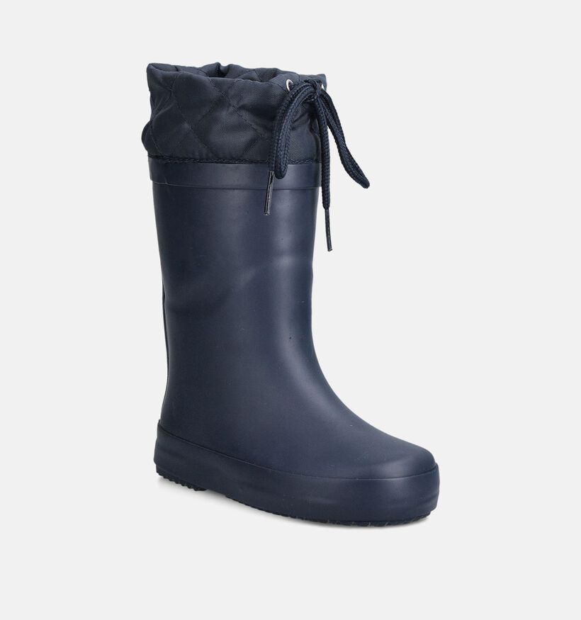Xplor Rainboot Collar Bottes de pluie en Bleu fonc&eacute; pour filles, gar&ccedil;ons (376812) - pour semelles orthop&eacute;diques