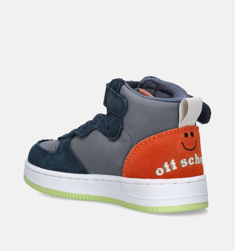 Victoria Blauwe Hoge schoenen voor jongens (347122)