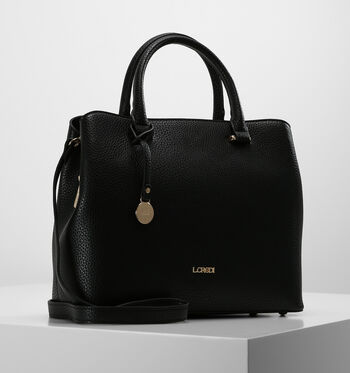 L.Credi Sacs à main Noir/Bordeaux