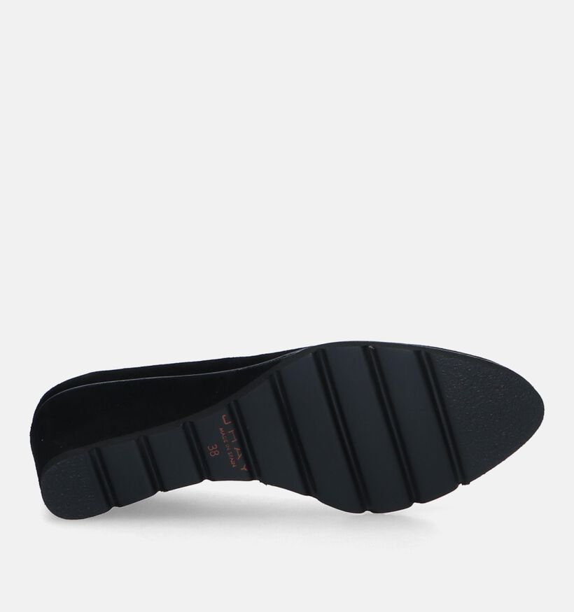 Jhay Escarpins avec talon compensé en Noir pour femmes (330737)