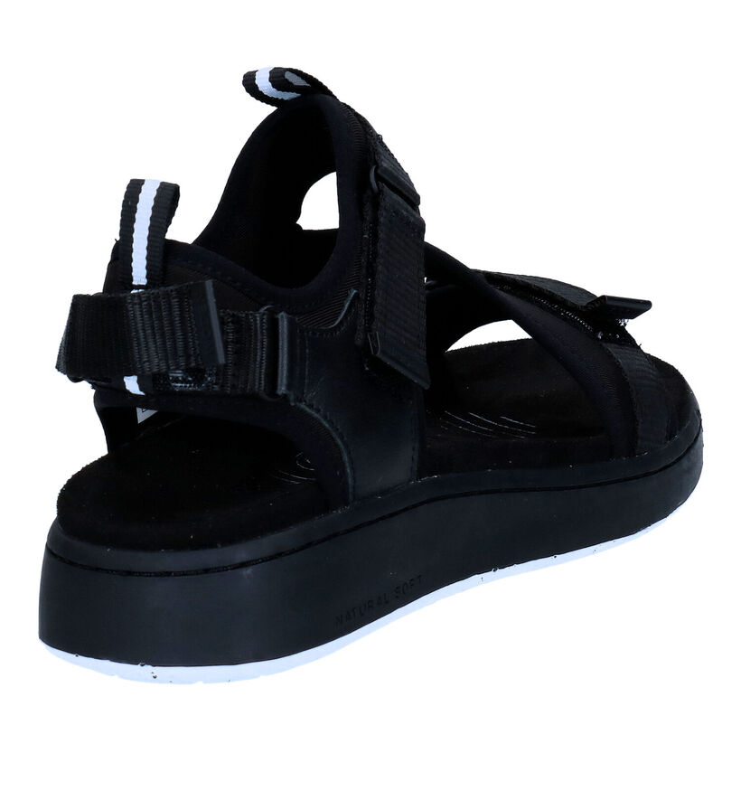 Woden Emilie Zwarte Sandalen voor dames (292264)